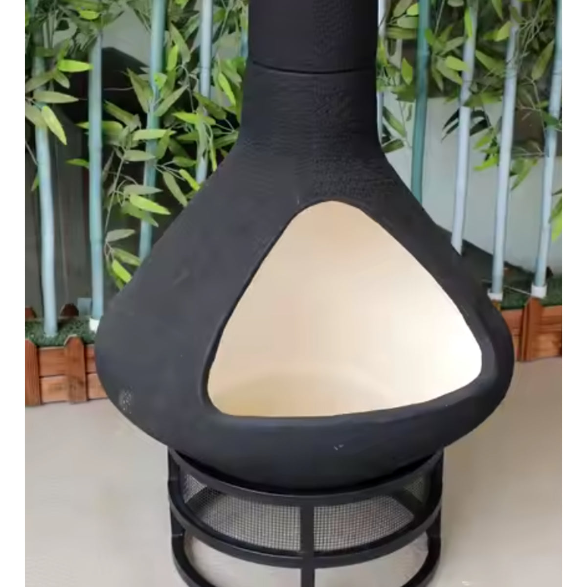 EmberCraft Nova Chiminea Fire Pit