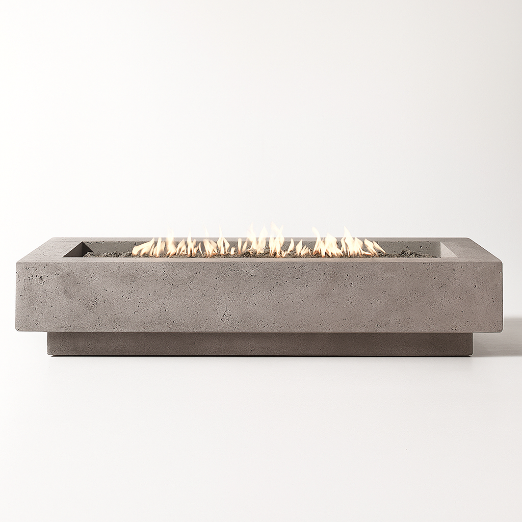 StrataForm Elevate Concrete Fire Table