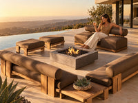TerraFirme Ember Lounge & Firepit Set — Lifestyle